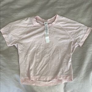 Light Pink Striped T-Shirt